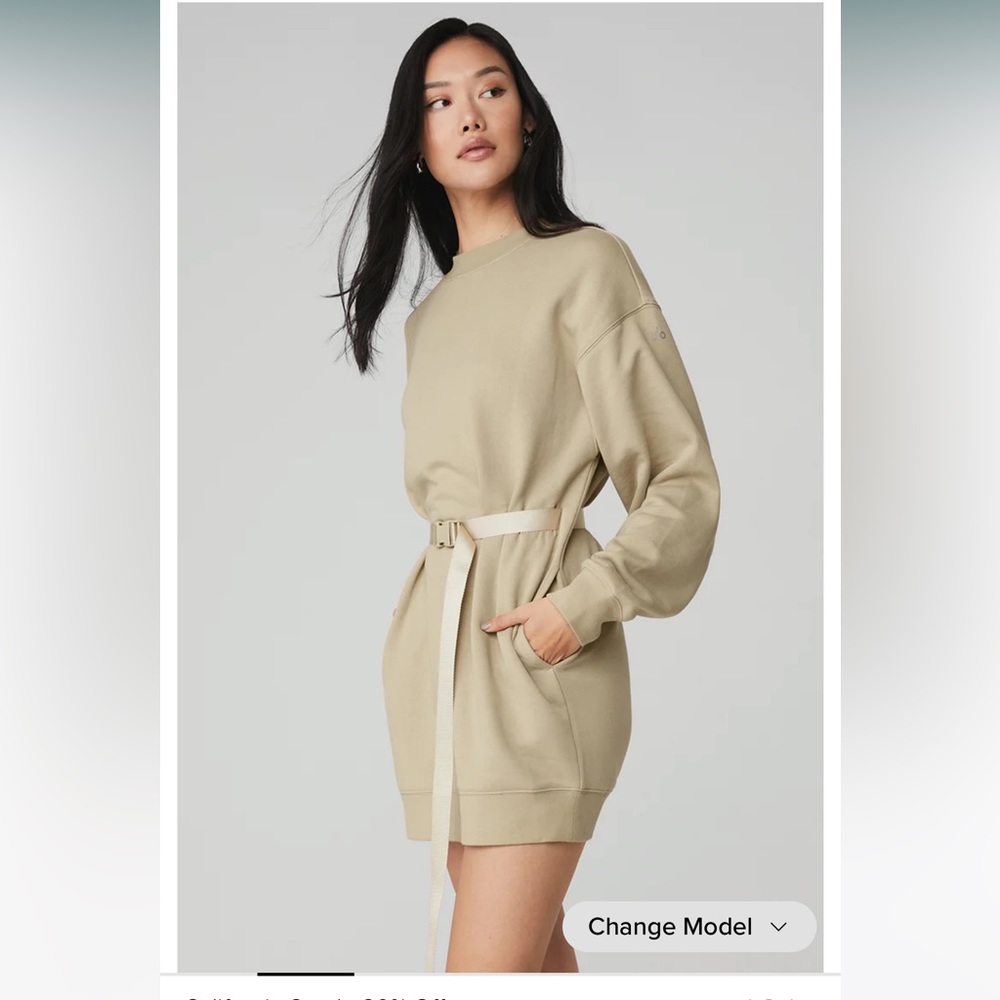 ALO Cityscape Sweatshirt Dress